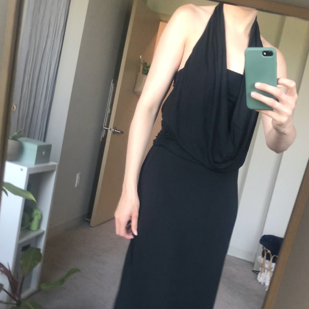 Tart two-way black halter dress - Picture 6 of 7